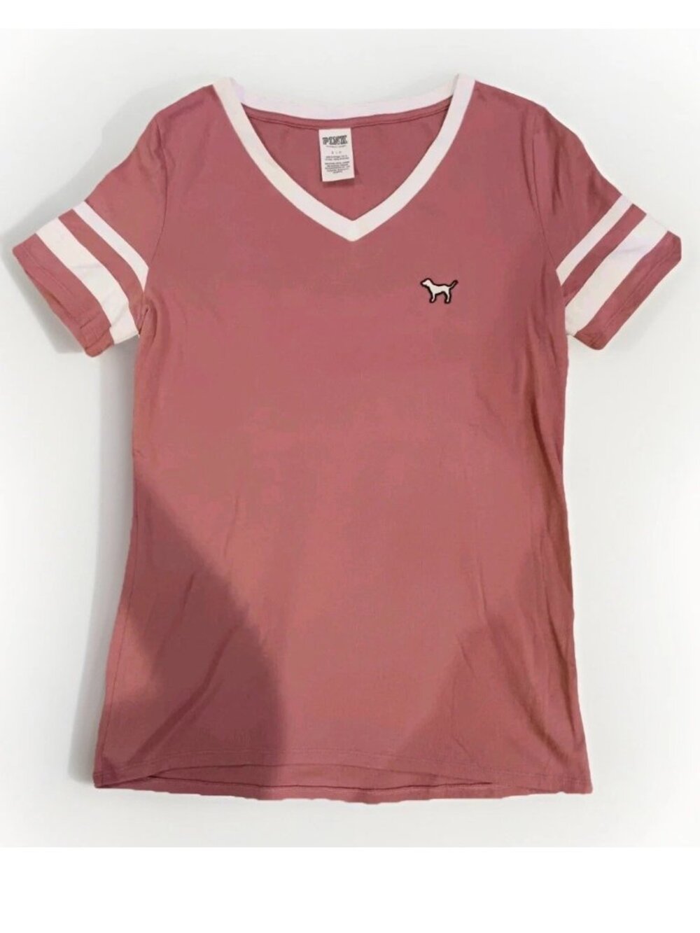 Y2K Victoria’s Secret Women’s love pink shirt Short Sleeve Size S